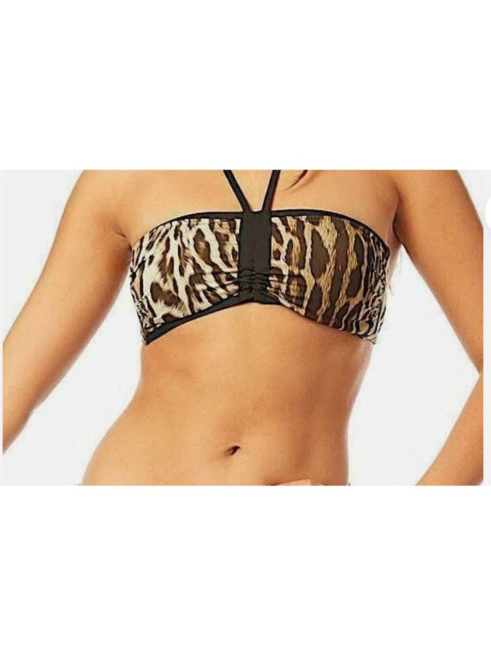 Roberto Cavalli Leopard Top Large NWOT Womens
